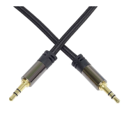 PREMIUMCORD kabel, zaščiten, Jack 3,5 mm - Jack 3,5 mm M/M 1, 5 m