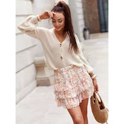 Beige cardigan Yups cwd0456. R65