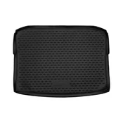 Rubber trunk mat Škoda Karoq 2017- (4x2, repair kit and spare wheel)