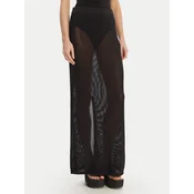 Seafolly Maxi krilo Beach Edit 55687-KN Črna Slim Fit