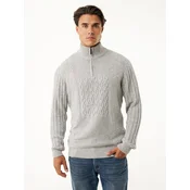 MEXX Pulover svetlo siva