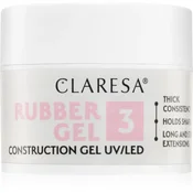 Claresa Rubber Gel Construction Gel UV/LED gel lak za podaljševanje nohtov odtenek 03 12 g