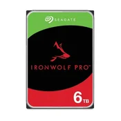 SEAGATE 3,5 SATA III HDD 6TB 7200rpm 256MB predmemorija IronWolf PRO ST6000NT001