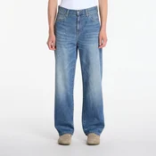 Jeans Carhartt WIP W Arin Pant Blue Destroy Wash, Splatter 27