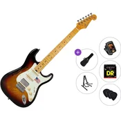 SX SEA1PH Standard SET 3-Tone Sunburst Električna kitara