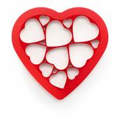 Black Friday sale Lékué Hearts rdeče ravnilo za svinčnike