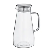 shumee Vrč, borosilikatno steklo/nerjaveče jeklo, 1,6 l, premer 12,5 x 22,5 cm Emilia/Cilio
