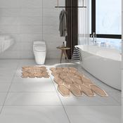 Lessentiel Maison Set 2 prostirke za kupatilo Krem