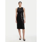 Marella Cocktail obleka Adetto 2523326024 Črna Regular Fit