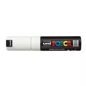 Marker permanentni Uni Posca PC-8k 8,0mm bel