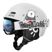 Outdoor master Otroška Smučarska čelada Reindeer, White, S