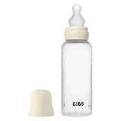 Bibs steklenička silikon, 270 ml, srednji pretok, 2/1 Ivory
