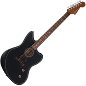 Fender Acoustasonic Standard Jazzmaster Black Elektroakustična gitara