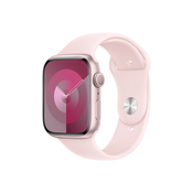 APPLE Watch Series 9 GPS 45mm Pink Aluminium Case with Light Pink sportska narukvica - M/L