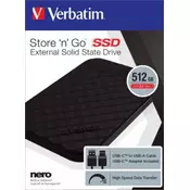 Verbatim Portabl externi SSD 512G (53250)