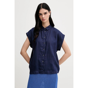 Lanena srajca United Colors of Benetton