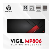 Podloga za miša Fantech MP806 Vigil 800x300mm crna