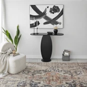 Hanah Home Ellittica Polica, Crna
