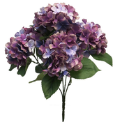 Umetna hortenzija šop roza 45 cm