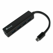 NEW USB 4-vratni hub NGS NGS-HUB-0054 Črna 5 Gbps