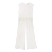 Mayoral Komplet bluza in hlače 6558 Écru Relaxed Fit