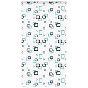Vidaxl Rolo zavesa za prho s kaseto 130x240 cm širina tkanine 126 cm