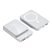 Power bank MagSafe M100 15W PD 20W+22.5W Fast 10000mAh/ bela