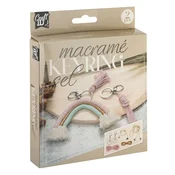 Komplet za obesek za ključe Macramé