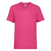 Rżóowy t-shirt childrens cotton Fruit of the Loom