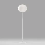 Rotaliana Flow Glass F1 stoječa svetilka O 43 cm - Dnevna soba/jedilnica - Dizajn - bel mat - Kovina