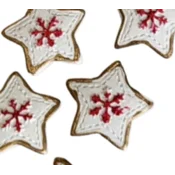 Rayher.	 Okraski zvezdice, samolepilne, set 8