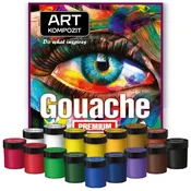 Komplet barv gvaša Premium ART Kompozit