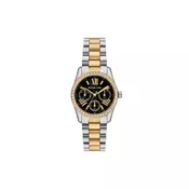 MICHAEL Michael Kors Analogna ura LEXINGTON LUX  zlata / srebrna