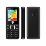 TERABYTE telefon E1801/ crna