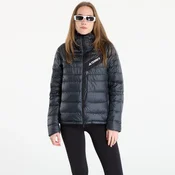 Jakna adidas Terrex Techrock CLIMAWARM+ Down Hooded Jacket Carbon/ Black M
