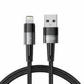 KABEL TECH-PROTECT ULTRABOOST LIGHTNING CABLE 12W/2.4A 100CM GREY