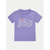 Gap Majica 710283-05 Vijolična Regular Fit