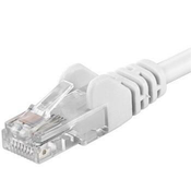 PremiumCord Povezovalni kabel UTP RJ45-RJ45 CAT6 2m bela