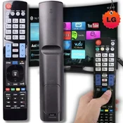 shumee Univerzalni daljinski upravljalnik za TV, združljiv z nadomestnim pametnim LG AKB73615303