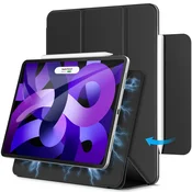 JETech magnetni ovitek za iPad Air 11 M3/M2 (2025/2024), iPad Air 5/4 (2022/2020), iPad Pro 11 (2018) – tanek črn ovitek