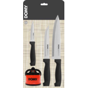 Domy set nožev + brusilec za nože 4/1