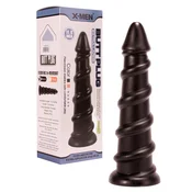 11.8” Butt Plug Black