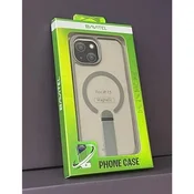 iPhone 15 Bavitel MagSafe sa naslonom siva