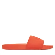 Natikači Calvin Klein Jeans Slide Hf Mono Cv YM0YM01282 Oranžna