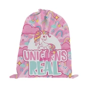 Sazio Neo Torba za fizicko za devojcice Talent Unicorn real, Roze