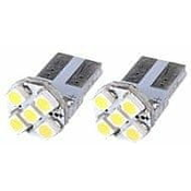 M-LINE žarnica LED 12V W5W-T10 5xSMD 3528 CANBUS, bela, par