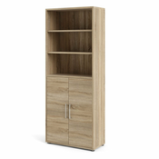 Modularna biblioteka u dekoru hrasta u prirodnoj boji 89x222 cm Prima – Tvilum