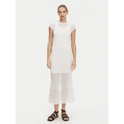PINKO Poletna obleka 104643 A2EB Z04 Bela Regular Fit