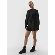 4F Hlače lifestyle črna 174 - 177 cm/XL 4FWSS24TSHOF32420S