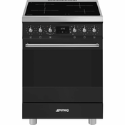 SMEG prosto stoječ štedilnik C6IMMBM2, Črna mat